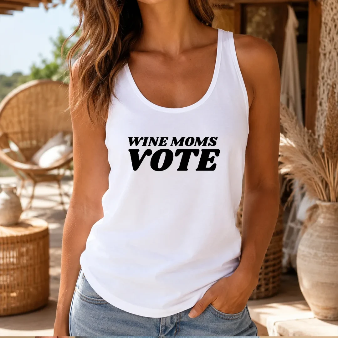 premium-wine-moms-vote-tank-top Premium Wine Moms Vote Tank Top