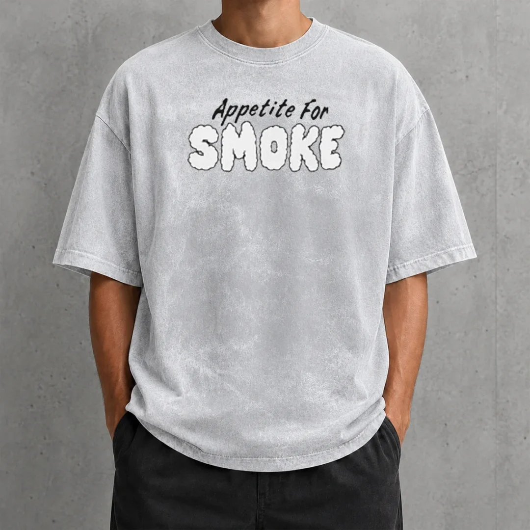 pretty-appetite-for-smoke-washed-t-shirt Pretty Appetite For Smoke Washed T-Shirt