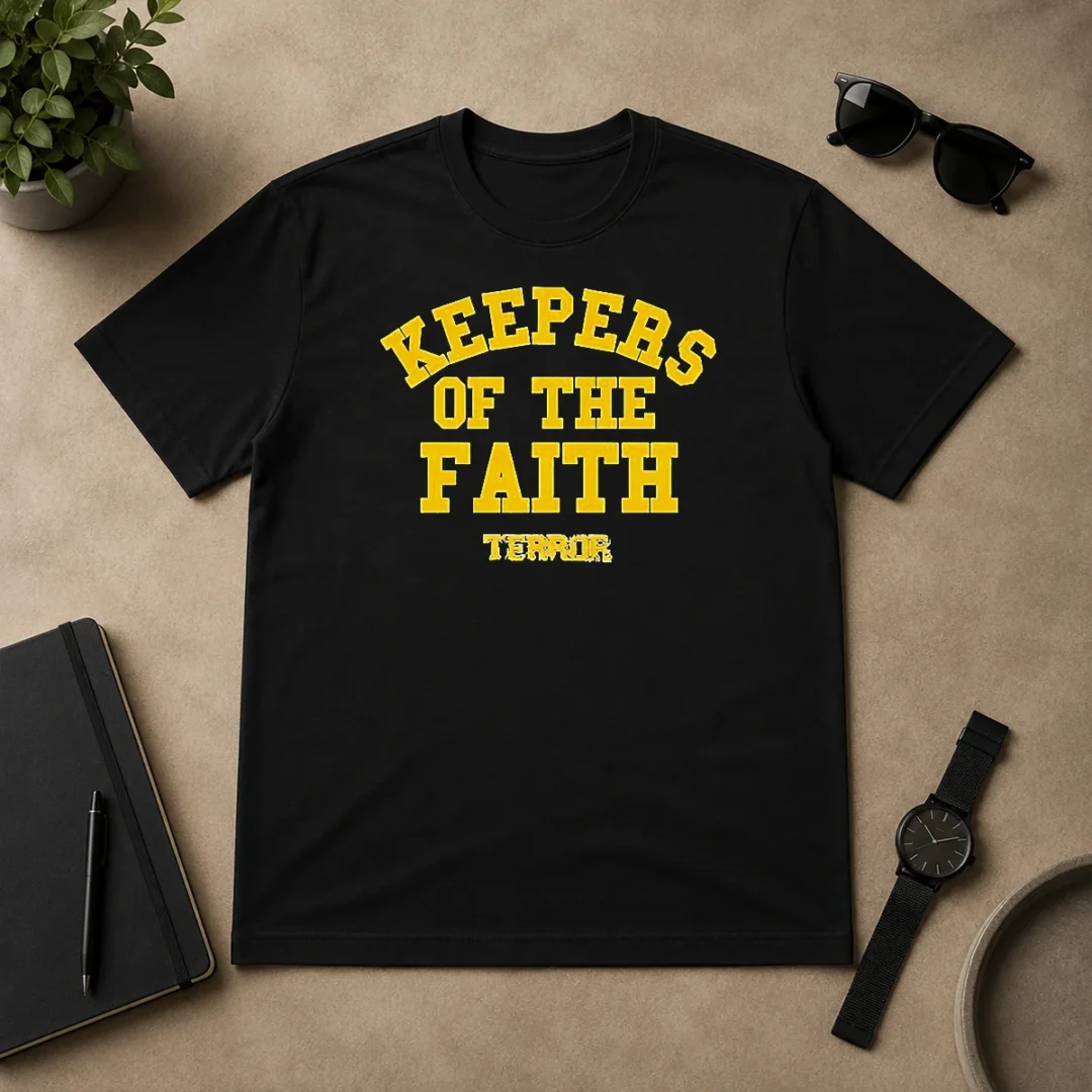 Pretty Awesome Terror Keepers Of The Faith Hardcore Band t shirt Pretty Awesome Terror Keepers Of The Faith Hardcore Band