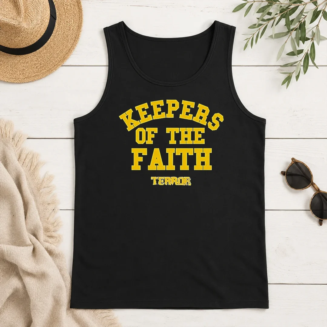 Pretty Awesome Terror Keepers Of The Faith Hardcore Band Tank Top Pretty Awesome Terror Keepers Of The Faith Hardcore Band Tank Top