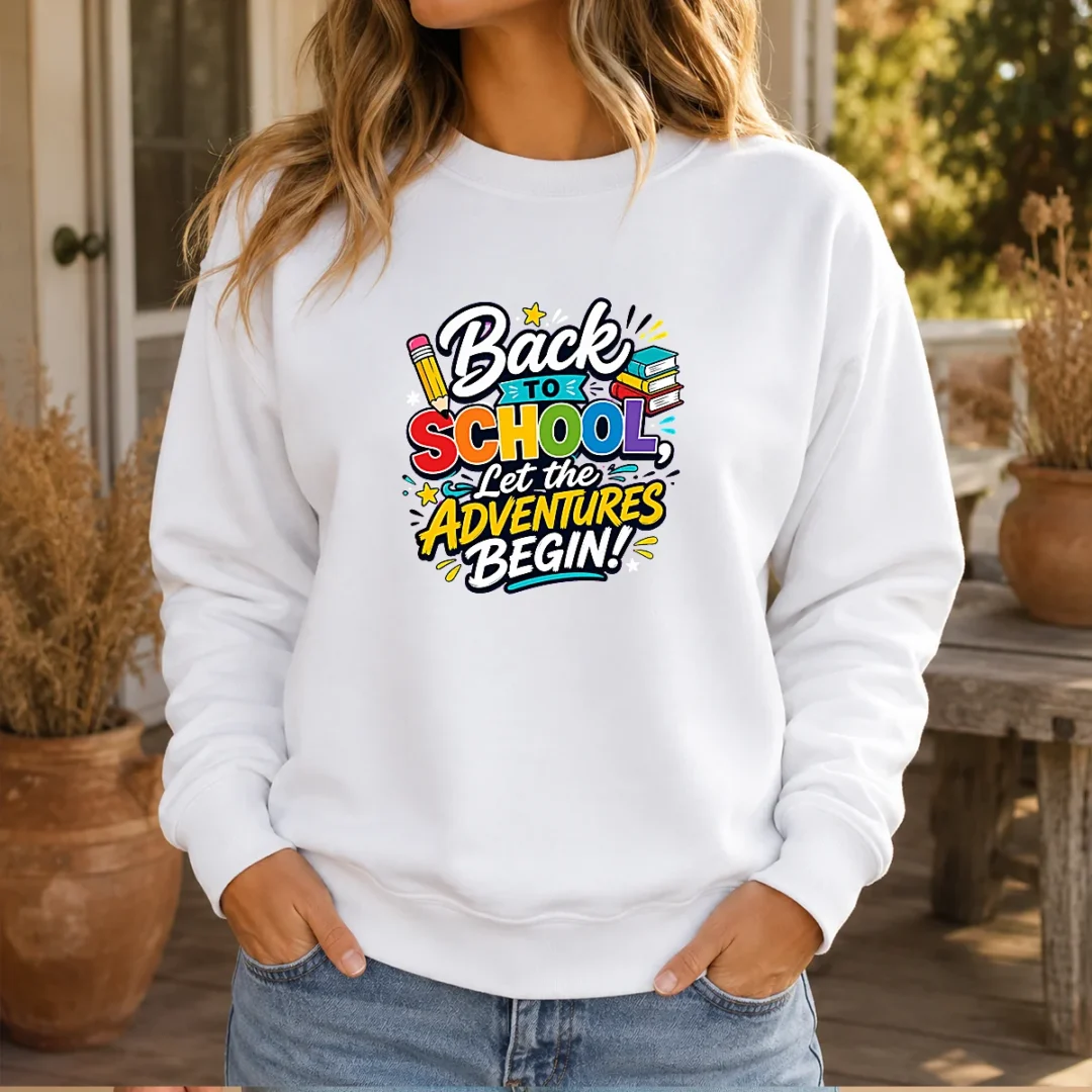 pretty-back-to-school-adventures-typography-sweater Pretty Back To School Adventures Typography Sweater