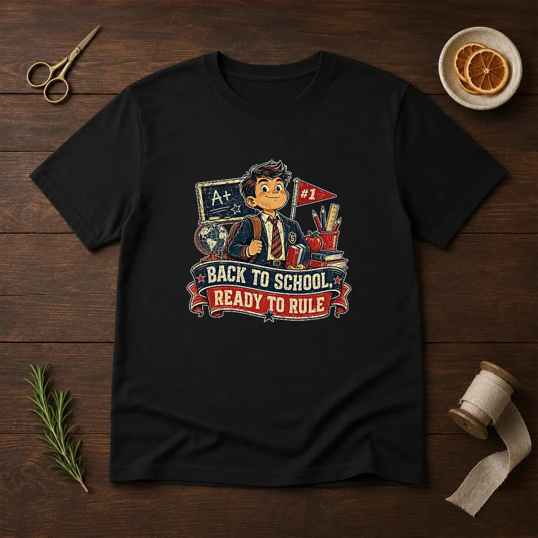 pretty-back-to-school-proud-student-retro-distressed-t-shirt Pretty Back To School Proud Student Retro Distressed