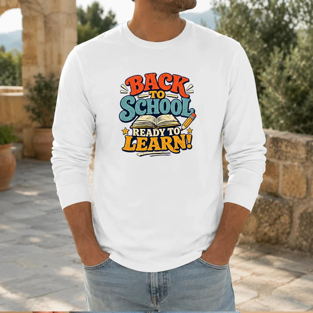 pretty-back-to-school-ready-to-learn-vintage-long-sleeve-shirt Pretty Back To School Ready To Learn Vintage Long Sleeve Shirt