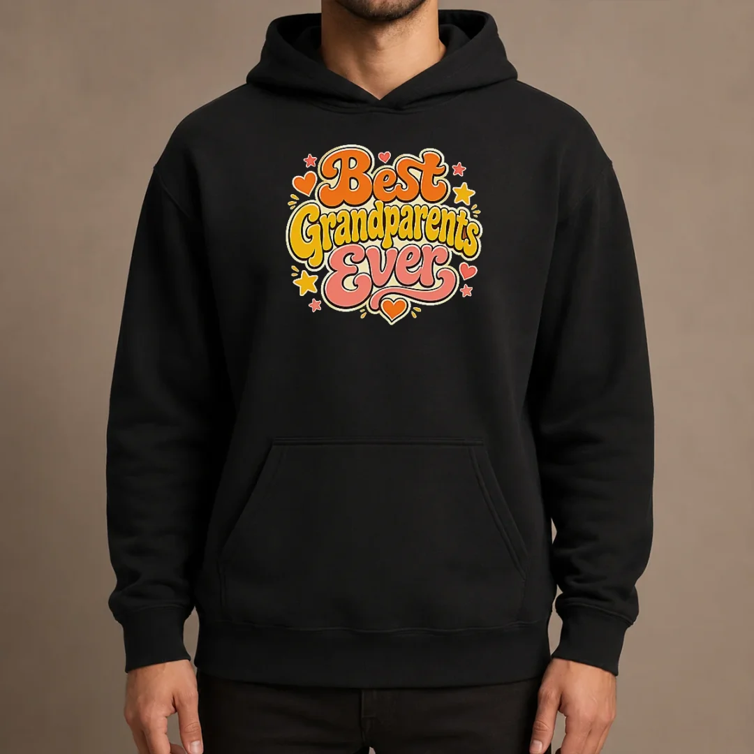 pretty-best-grandparents-ever-groovy-retro-hoodie Pretty Best Grandparents Ever Groovy Retro Hoodie