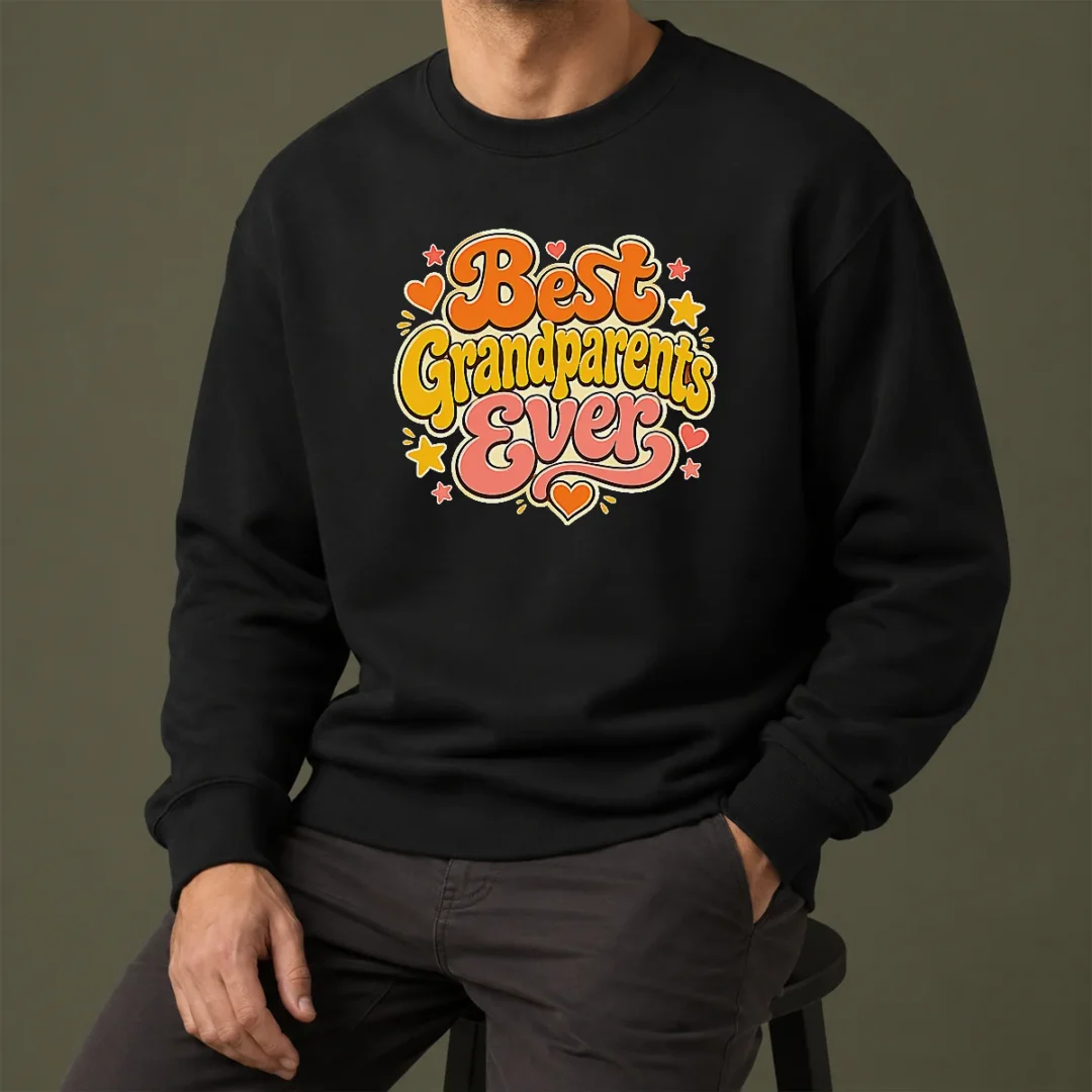 pretty-best-grandparents-ever-groovy-retro-sweater Pretty Best Grandparents Ever Groovy Retro Sweater