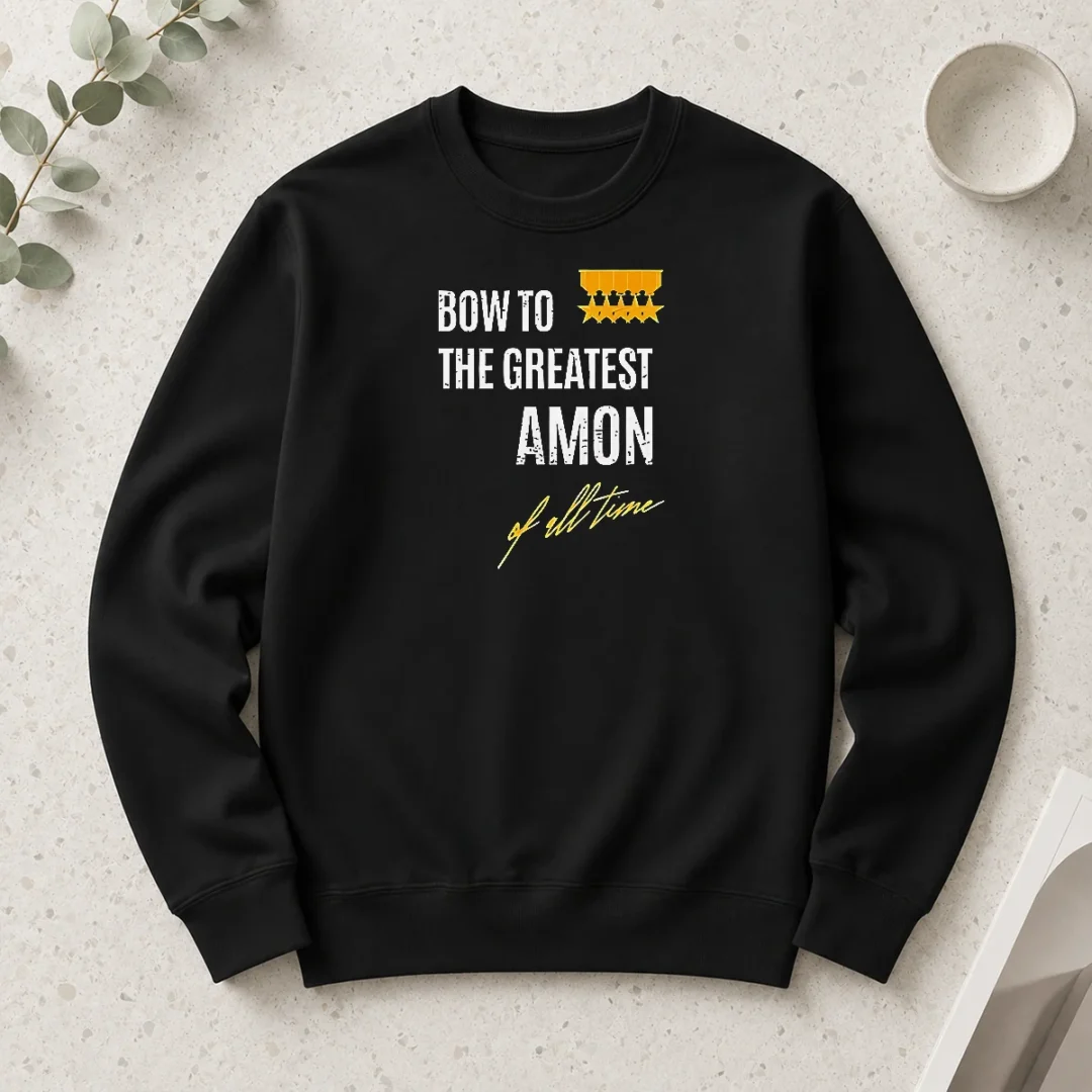 pretty-bow-to-the-greatest-amon-of-all-time-long-sleeve Pretty Bow To The Greatest Amon Of All Time Long Sleeve Shirt featuring a comfortable fit and long sleeves