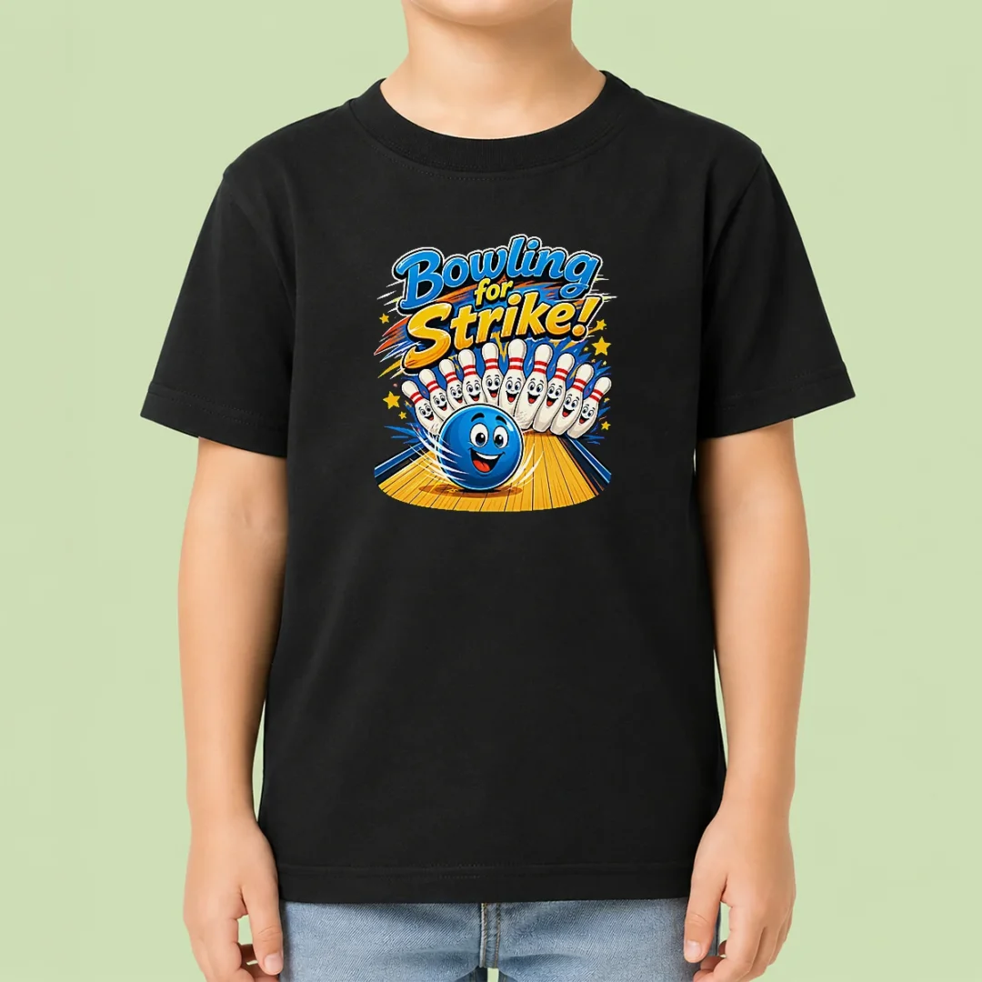 pretty-bowling-for-strike-anime-kids-t-shirt Pretty Bowling For Strike Anime Kids T-Shirt