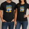 Pretty Bowling For Strike Anime t shirt in black, featuring vibrant anime bowling graphic on front