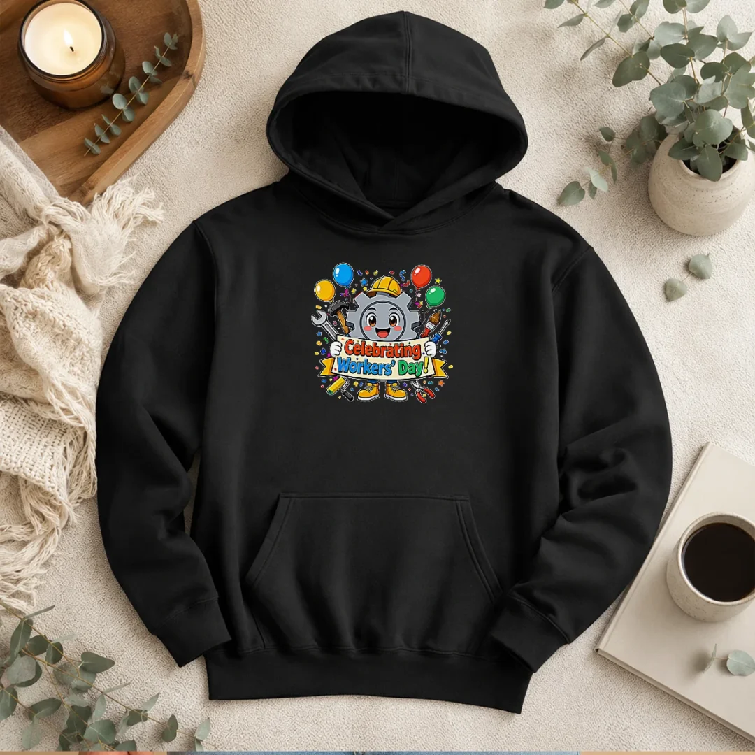 pretty-celebrating-workers-day-gear-anime-for-labour-day-hoodie Pretty Celebrating Workers Day Gear Anime For Labour Day Hoodie