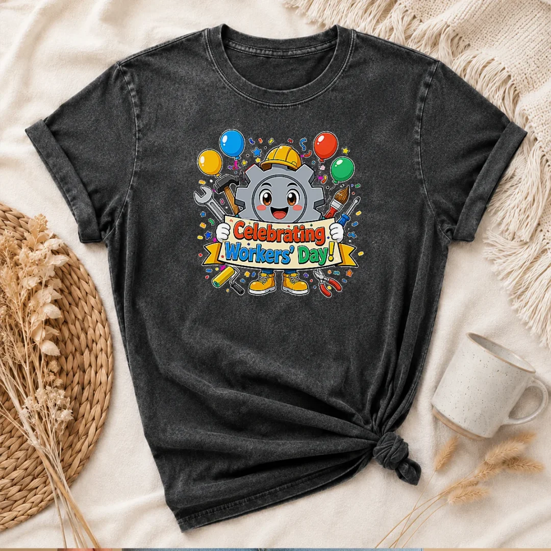 pretty-celebrating-workers-day-gear-anime-for-labour-day-washed-t-shirt Pretty Celebrating Workers Day Gear Anime For Labour Day Washed T-Shirt