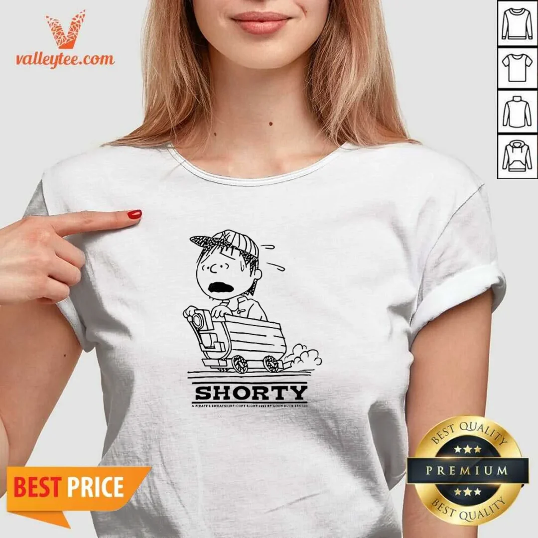 pretty-charlie-brown-peanuts-shorty-a-pirate-s-sweatshirt-copy-right-1995-by-goon-v-neck-shirt Pretty Charlie Brown Peanuts Shorty A Pirate'S Sweatshirt Copy Right 1995 By Goon V-Neck Shirt