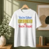 Pretty Crooked Or Stupid t shirt in classic fit with bold text graphic on front