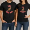 Pretty Donkey Bec Mon Chu t shirt featuring a colorful donkey graphic on a soft cotton tee