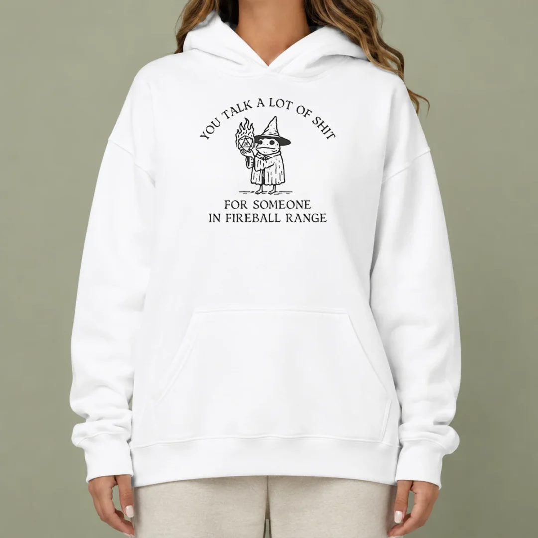pretty-dungeon-frog-wizard-you-talk-a-lot-of-shit-for-someone-in-fireball-range-hoodie Pretty Dungeon Frog Wizard You Talk A Lot Of Shit For Someone In Fireball Range Hoodie