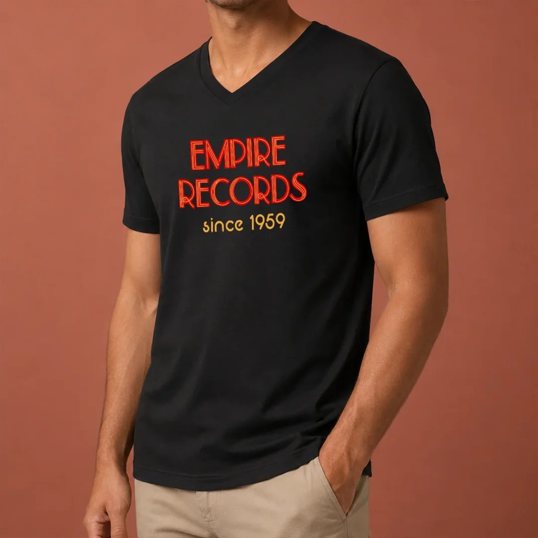 pretty-empire-records-v-neck-shirt Pretty Empire Records V-Neck Shirt