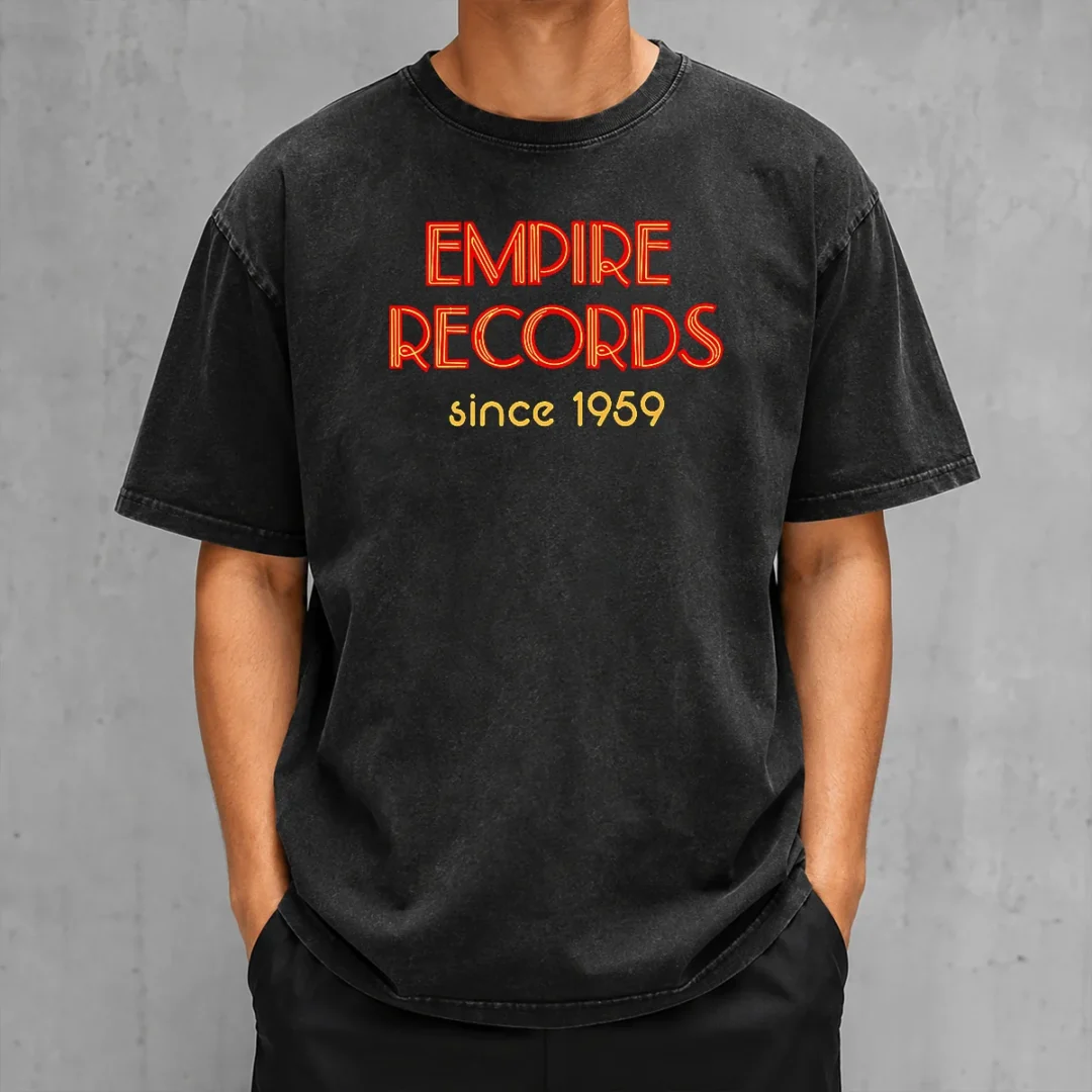 pretty-empire-records-washed-t-shirt Pretty Empire Records Washed T-Shirt