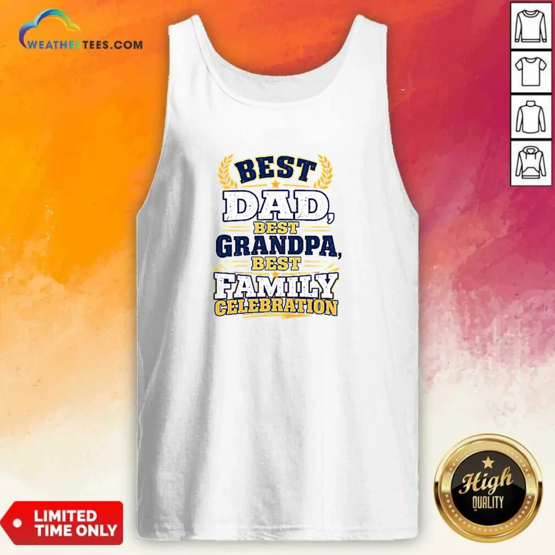 pretty-family-celebration-typography-proud-dad-grandpas-tank-top Pretty Family Celebration Typography Proud Dad Grandpas Tank Top