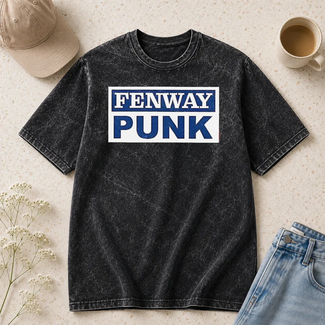 pretty-fenway-park-boston-red-sox-fenway-punk-washed-t-shirt Pretty Fenway Park Boston Red Sox Fenway Punk design on a soft washed t shirt in vintage style
