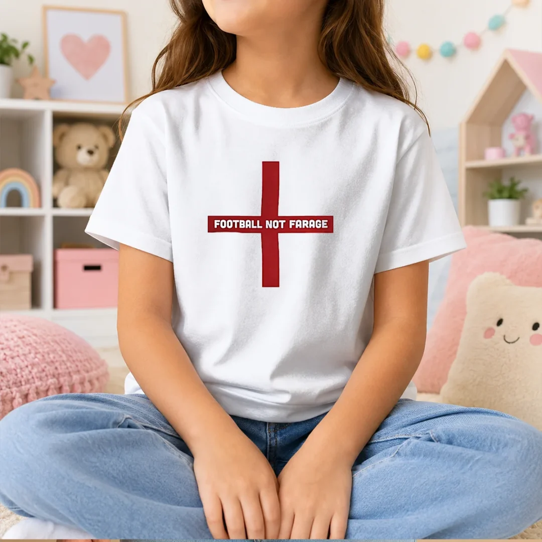 pretty-football-not-farage-england-st-george-s-cross-kids-t-shirt Pretty Football Not Farage England St George'S Cross Kids T-Shirt