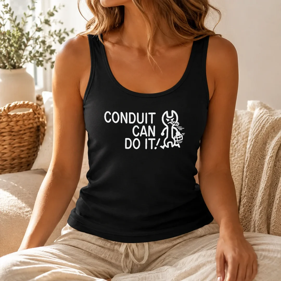 Pretty Funny Conduit Can Do It Tank Top Pretty Funny Conduit Can Do It Tank Top