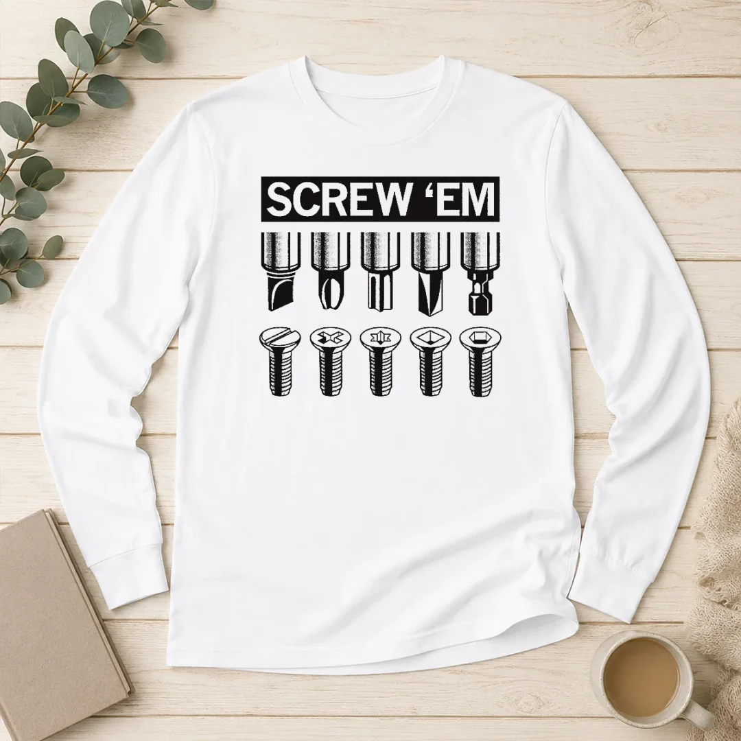 pretty-good-screw-em-long-sleeve-shirt Pretty Good Screw 'Em Long Sleeve Shirt
