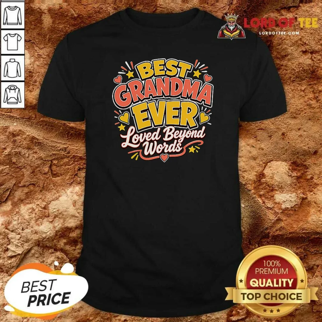 Pretty Grandparents Day Best Grandma Ever Cartoon shirt optimized Pretty Grandparents Day Best Grandma Ever Cartoon