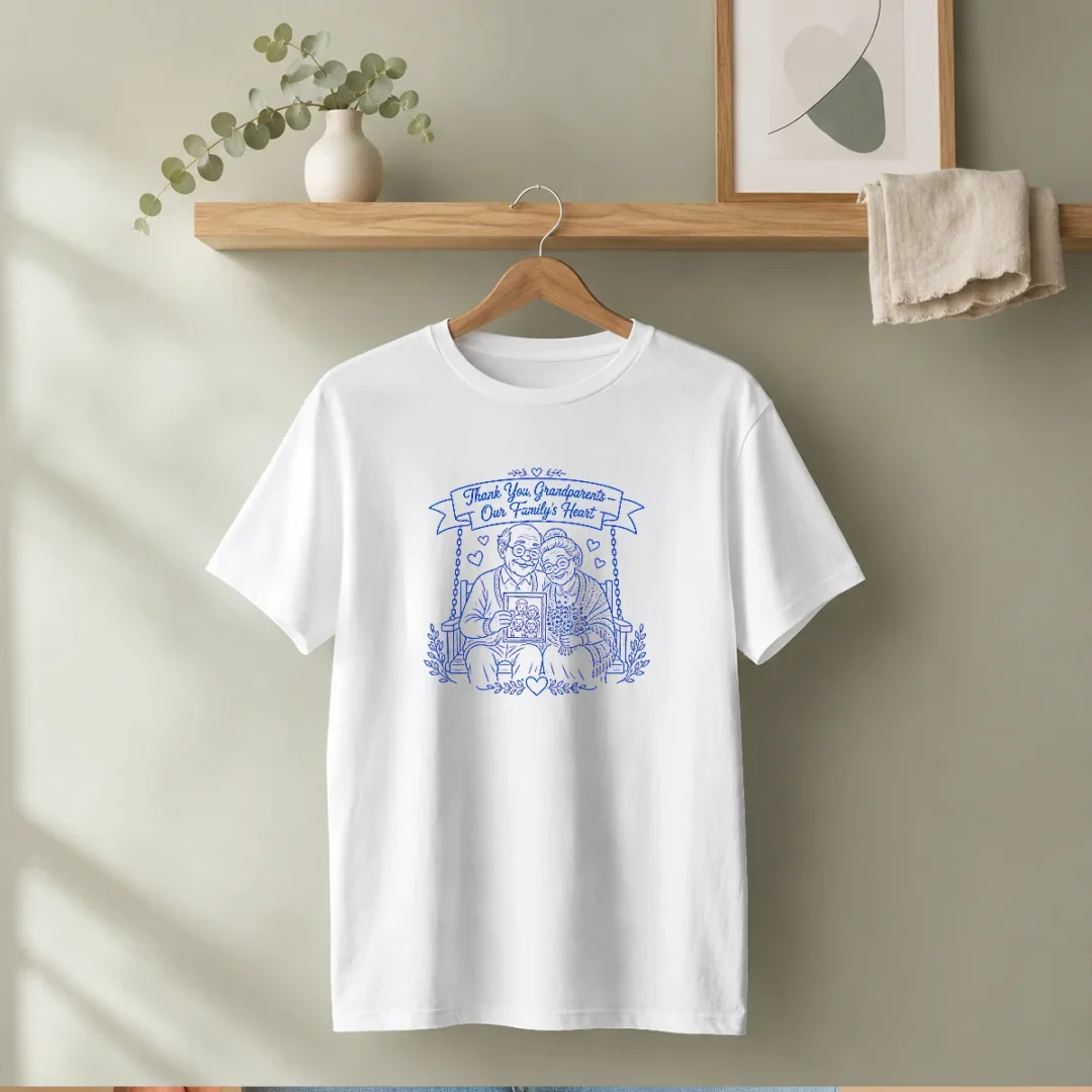 pretty-grandparents-day-gratitude-line-art-family-t-shirt Pretty Grandparents Day Gratitude Line Art Family