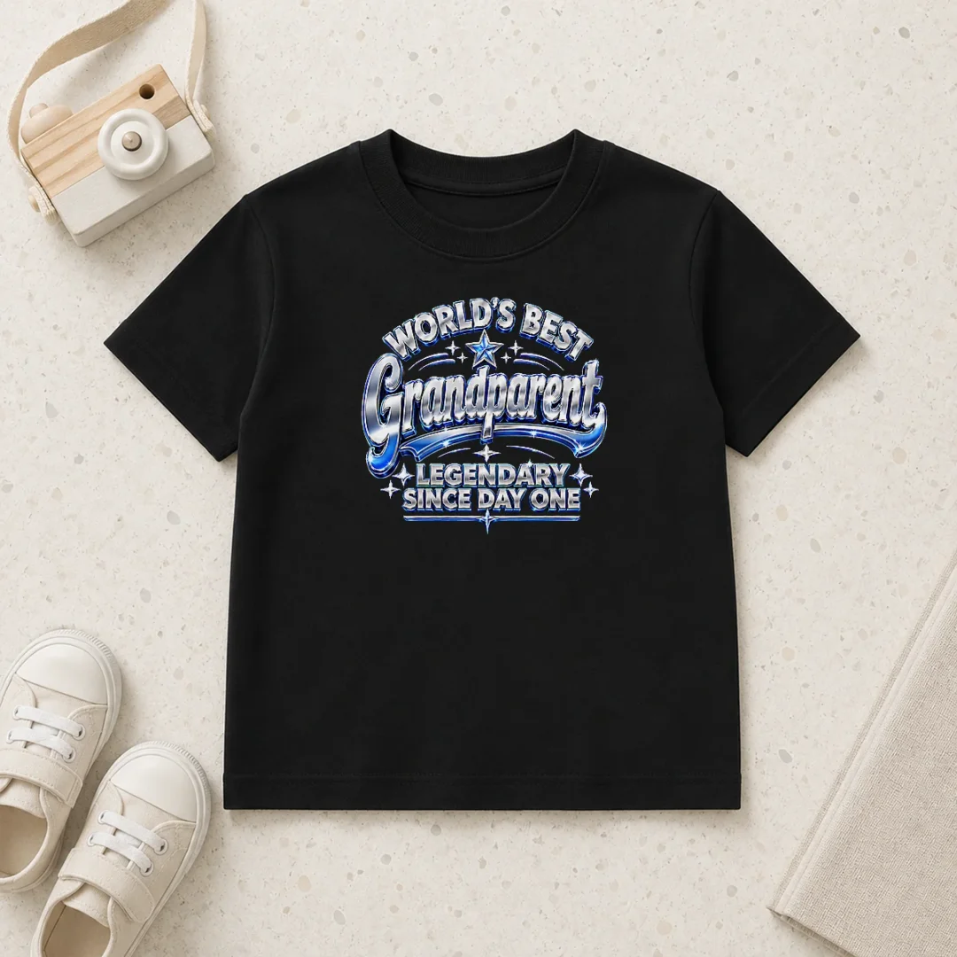 pretty-grandparents-day-legendary-since-day-one-y2k-kids-t-shirt Pretty Grandparents Day Legendary Since Day One Y2K Kids T-Shirt