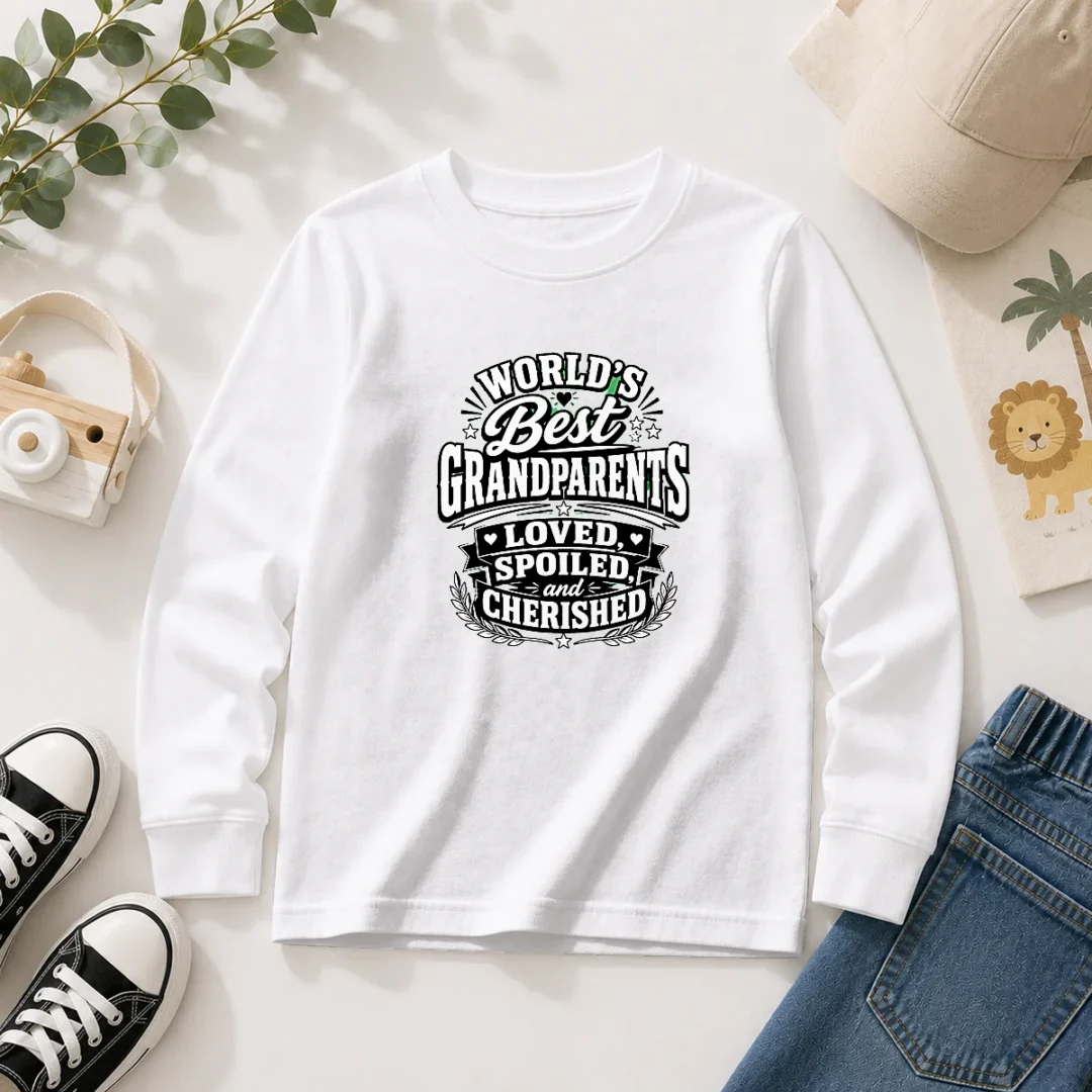 pretty-grandparents-day-proud-silhouette-tee-for-loved-grandparents-long-sleeve-shirt Pretty Grandparents Day Proud Silhouette Tee For Loved Grandparents Long Sleeve Shirt