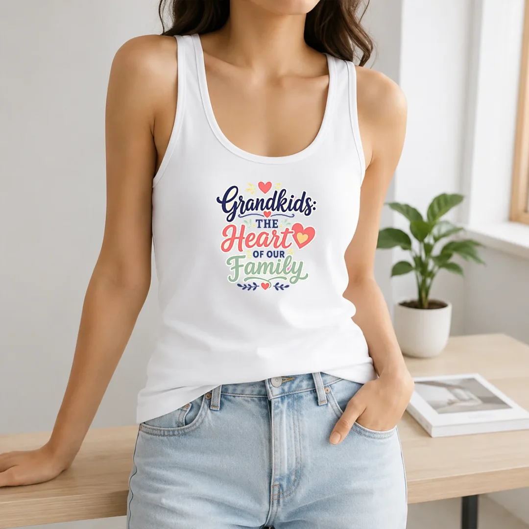 Pretty Heartwarming Grandparents Day Vector Tank Top Pretty Heartwarming Grandparents Day Vector Tank Top