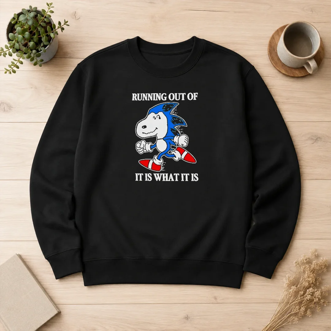 pretty-hedgehog-running-out-of-it-is-what-it-is-sweater Pretty Hedgehog Running Out Of It Is What It Is Sweater