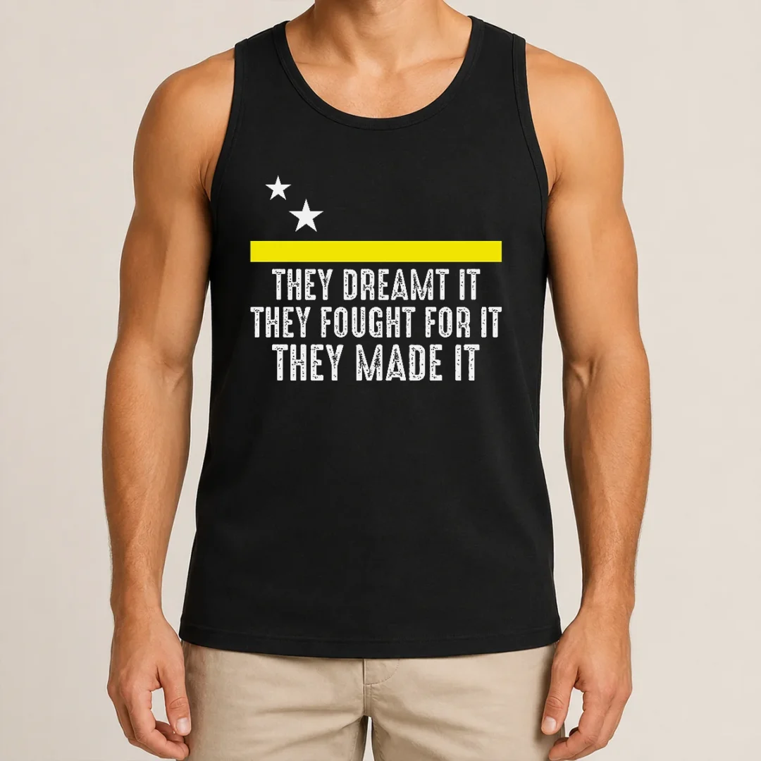 Pretty Hot Uracao Flag They Dreamed It Fought For It Tank Top Pretty Hot Uracao Flag They Dreamed It Fought For It Tank Top