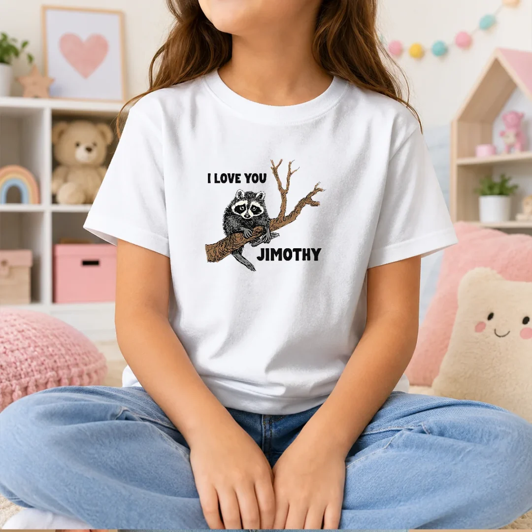 pretty-i-love-you-jimothy-kids-t-shirt Pretty I Love You Jimothy Kids T-Shirt
