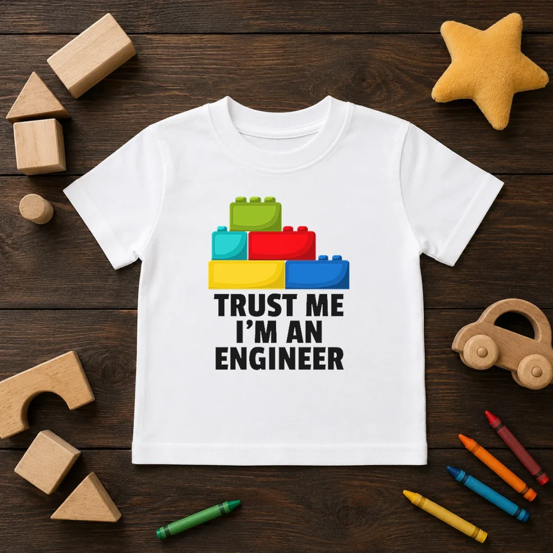 pretty-i-m-an-engineer-building-blocks-brick-toy-builder-kids-t-shirt Pretty I'M An Engineer Building Blocks Brick Toy Builder Kids T-Shirt