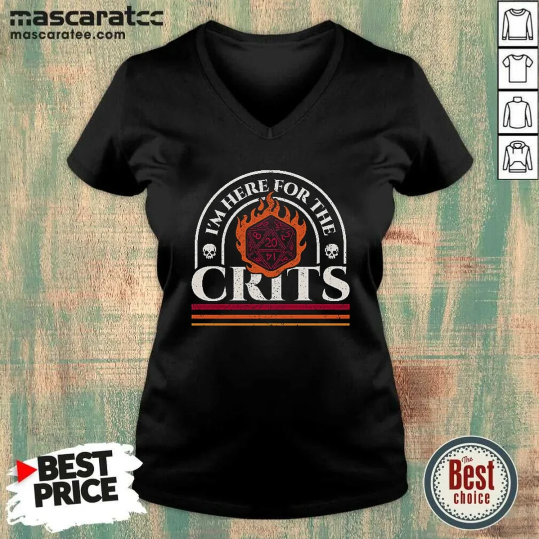 pretty-i-m-here-for-the-crits-dungeons-and-dragons-v-neck-shirt-v-neck-optimized Pretty I'M Here For The Crits Dungeons And Dragons V-Neck Shirt