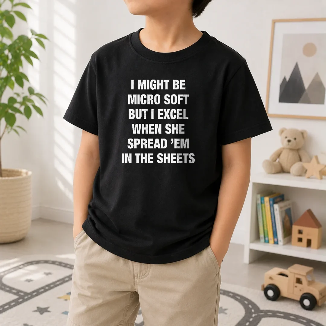 pretty-i-might-be-micro-soft-but-i-excel-when-she-spread-em-in-the-sheets-kids-t-shirt-kid-t-shirt Pretty I Might Be Micro Soft But I Excel When She Spread 'Em In The Sheets Kids T-Shirt