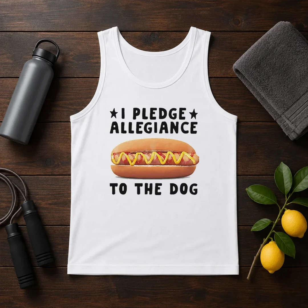 pretty-i-pledge-allegiance-to-the-dog-hot-dog-sandwich-tank-top Pretty I Pledge Allegiance To The Dog Hot Dog Sandwich Tank Top