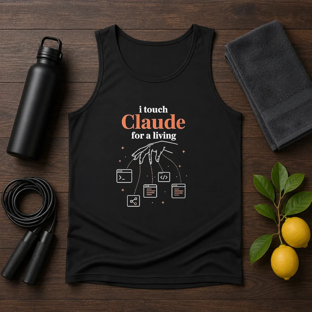pretty-i-touch-claude-for-a-living-programmer-tank-top Pretty I Touch Claude For A Living Programmer Tank Top