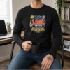 Pretty Labour Day Celebration Proud To Labor Doodle Typograph Long Sleeve Shirt