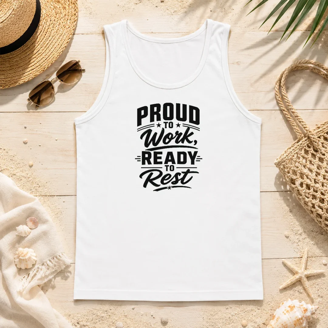 Pretty Labour Day Pride Typography Line Art Tank Top Pretty Labour Day Pride Typography Line Art Tank Top