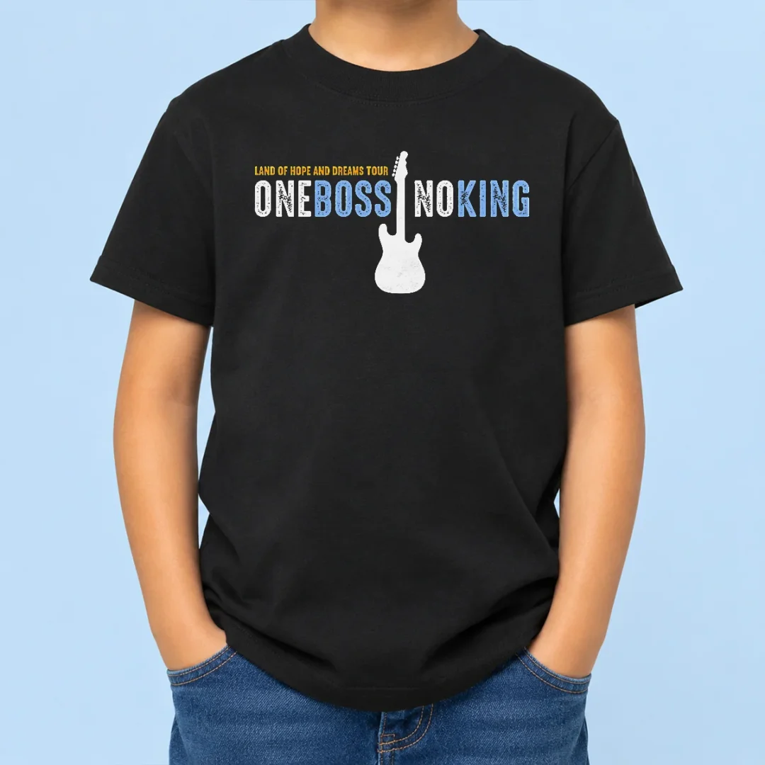 pretty-land-of-hope-and-dreams-tour-one-boss-no-king-kids-t-shirt Pretty Land Of Hope And Dreams Tour One Boss No King Kids T-Shirt