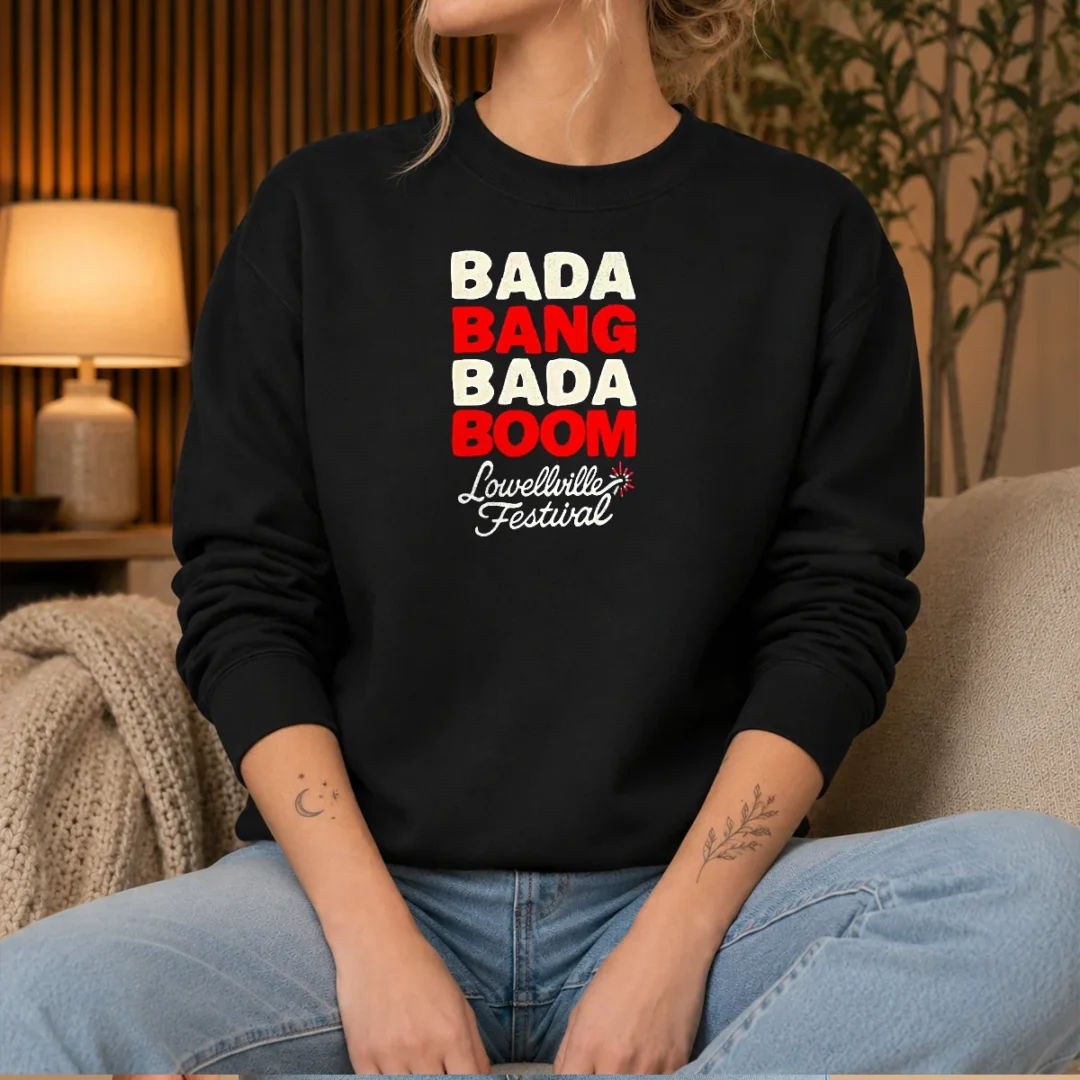 pretty-lowellville-festival-bada-bang-bada-boom-sweater Pretty Lowellville Festival Bada Bang Bada Boom Sweater