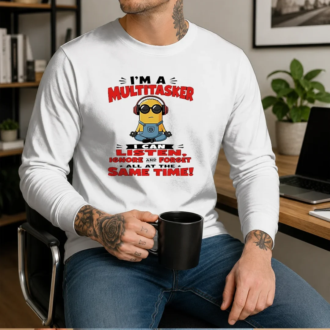 pretty-minion-im-a-multitasker-i-can-listen-ignore-and-forget-all-at-the-same-time-long-sleeve-shirt Pretty Minion Im A Multitasker I Can Listen Ignore And Forget All At The Same Time Long Sleeve Shirt