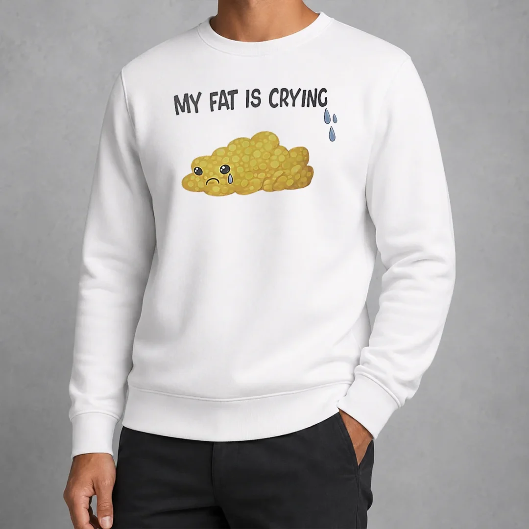pretty-my-fat-is-crying-cute-fat-blob-tears-sweater Pretty My Fat Is Crying Cute Fat Blob Tears Sweater