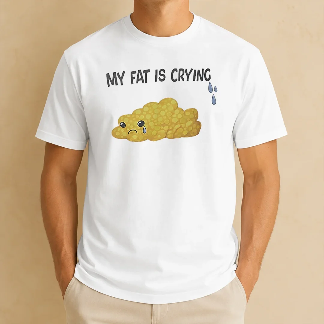 pretty-my-fat-is-crying-cute-fat-blob-tears-t-shirt Pretty My Fat Is Crying Cute Fat Blob Tears