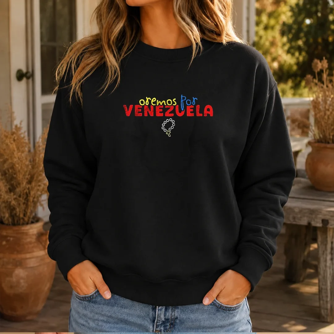 pretty-oremos-por-venezuela-religious-rosary-sweater Pretty Oremos Por Venezuela Religious Rosary Sweater