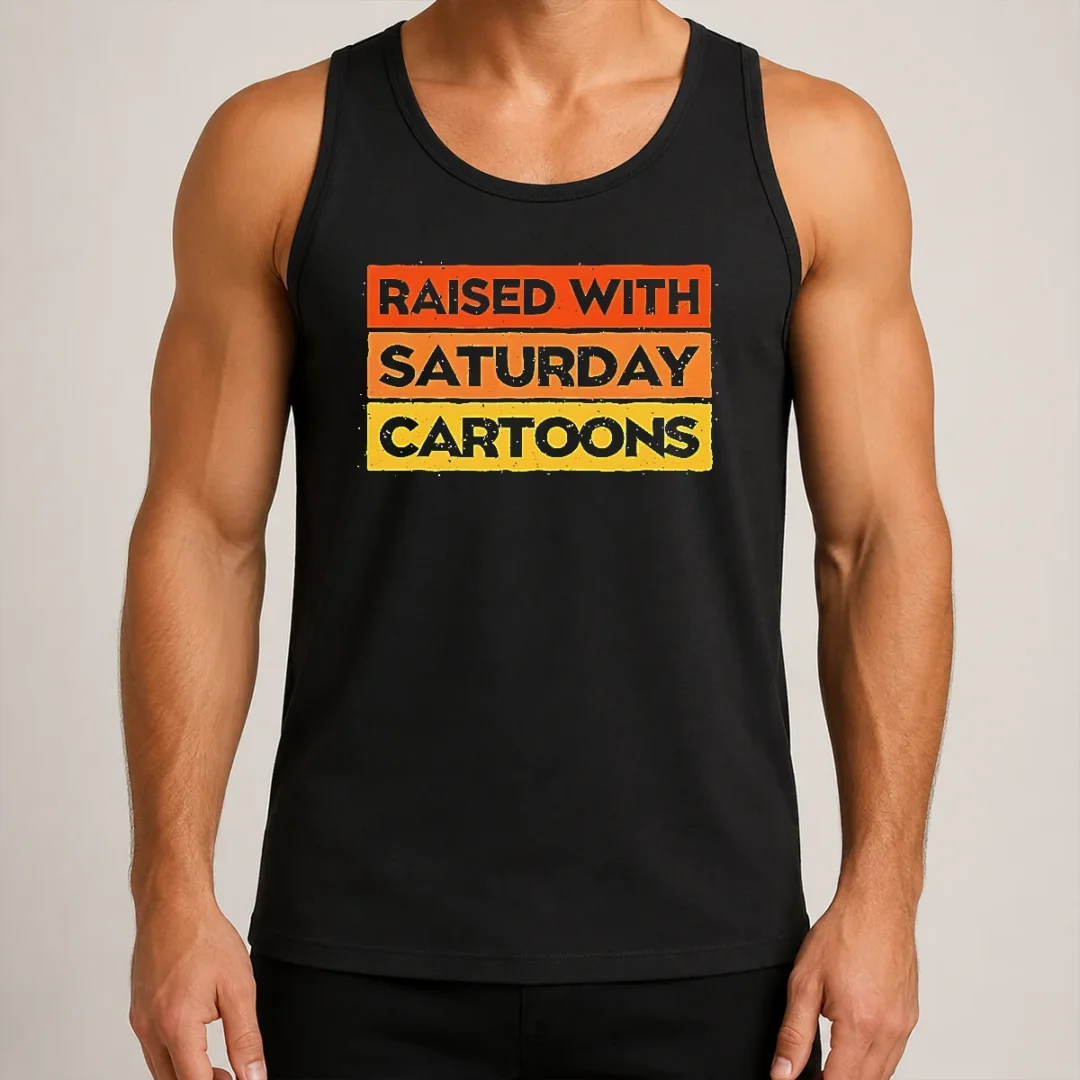 pretty-raised-with-saturday-cartoons-retro-90s-tank-top Pretty Raised With Saturday Cartoons Retro 90s Tank Top