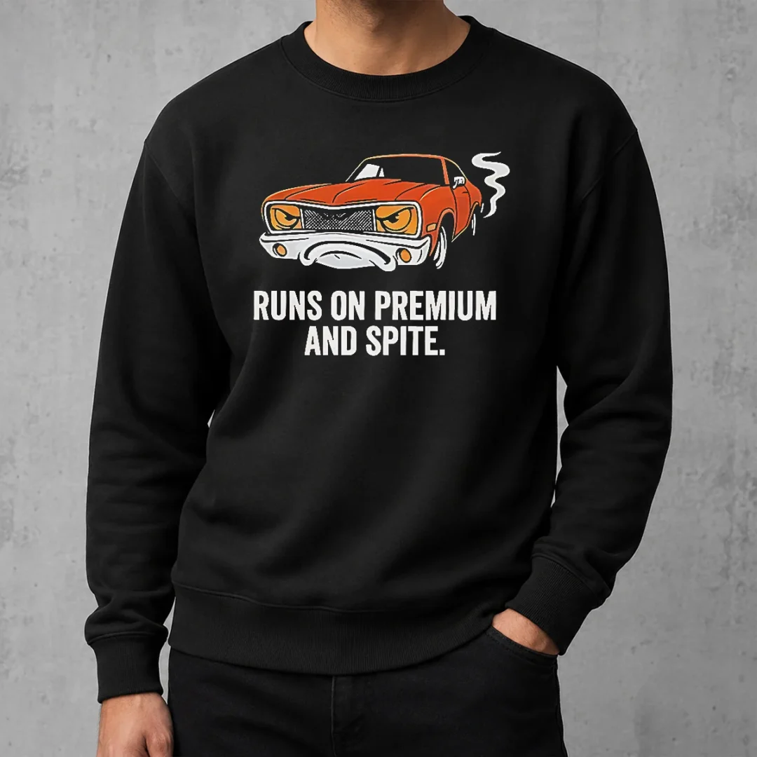 pretty-runs-on-premium-and-spite-muscle-car-sweater Pretty Runs On Premium And Spite Muscle Car Sweater