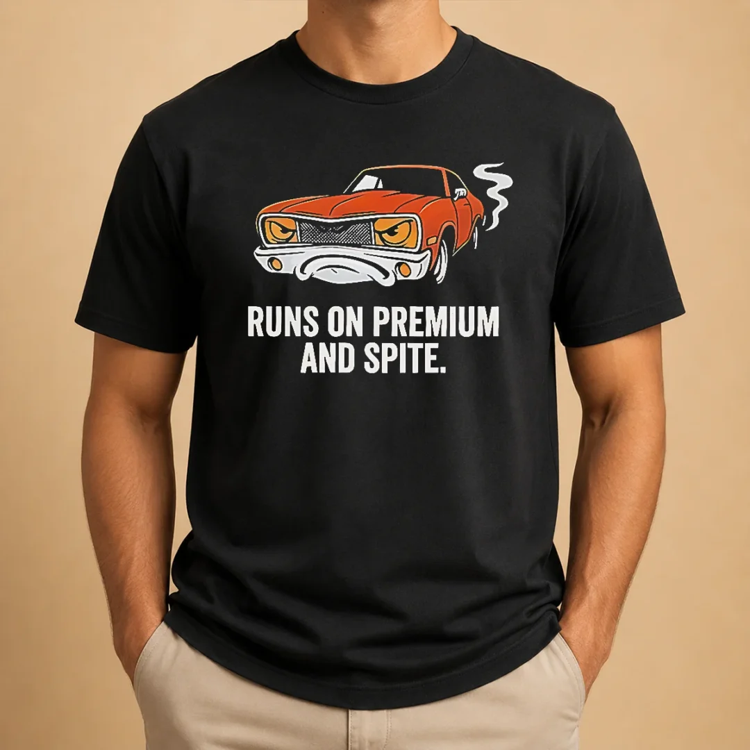 pretty-runs-on-premium-and-spite-muscle-car-t-shirt Pretty Runs On Premium And Spite Muscle Car