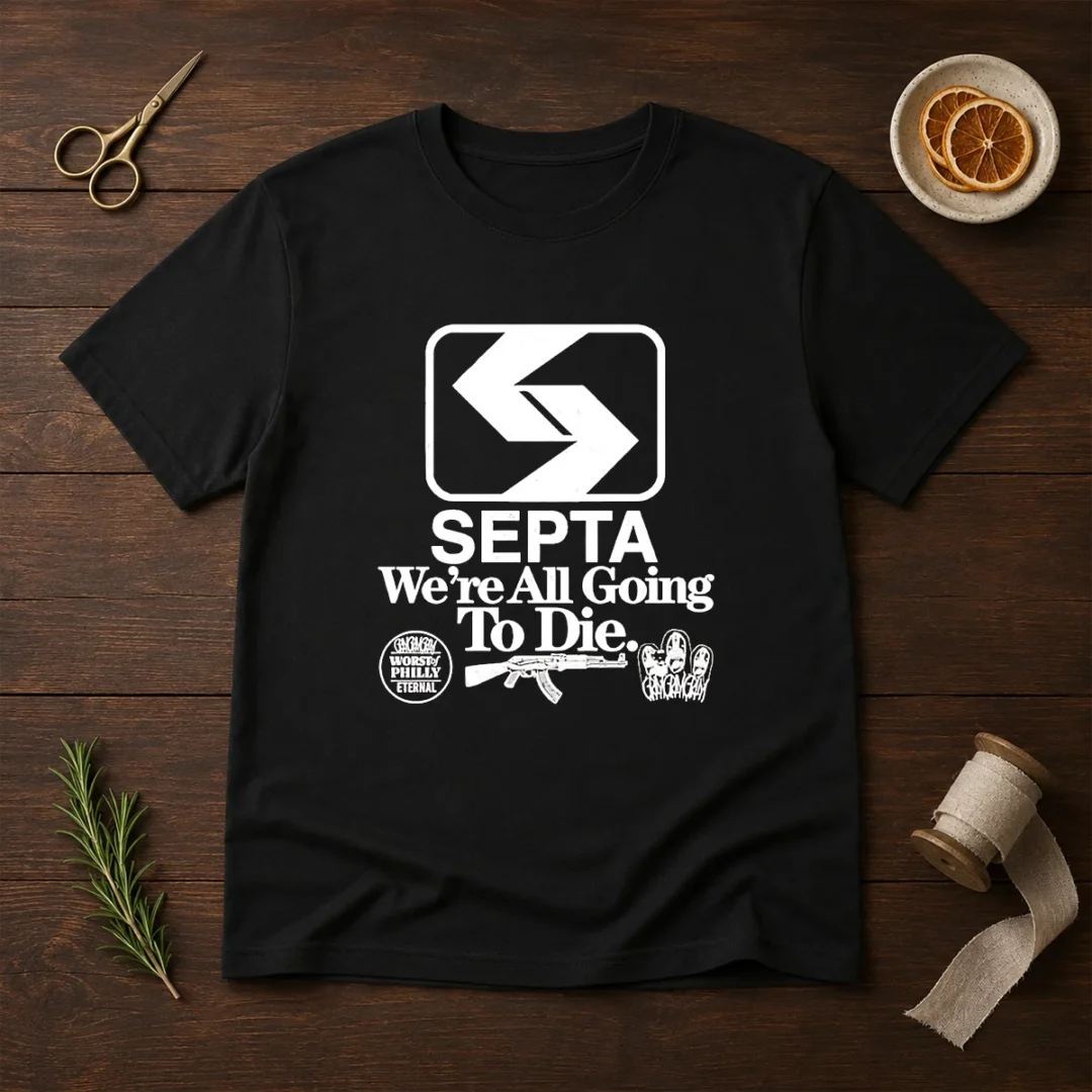 pretty-septa-we-are-all-going-to-die-worst-of-philly-eternal-gangramgram-t-shirt Pretty SEPTA We Are All Going To Die Worst Of Philly Eternal Gangramgram